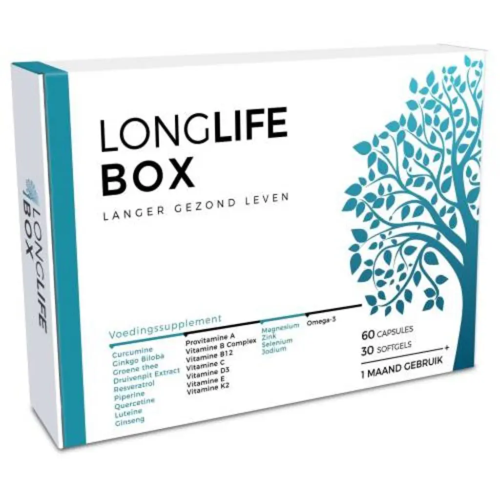 LongLife Box superfoods, vitaminen en mineralen